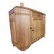 Solid wood and vintage marble