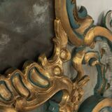 Miroir baroque, fabriqué à la main, années 1960