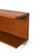 Pair teak wall shelves by Pedersen and Hansen 1960s