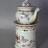 Paris porcelain herbal tea maker from Samsom circa 1900 complete SB203