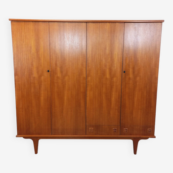 Vintage Scandinavian style teak cabinet from the 60s