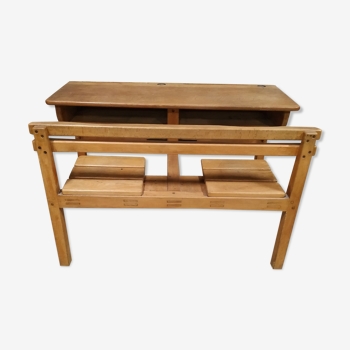 High-end double school desk