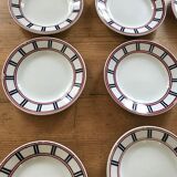 Basque dessert plates
