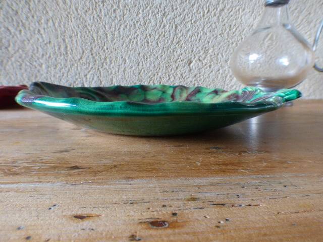Vintage fish dish "Aetgina Vallauris,"