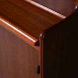 Mahogany bookcase with storage space
