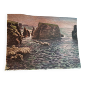 watercolour Belle-Île