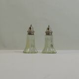 lot de2 Distributeur à condiments /salière/ poivrière /sucrier/Shaker