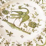 Decorative plate, Martres-Tolosane earthenware