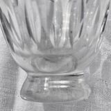 Vase  ancien en cristal signé daum croix de lorraine et france art déco