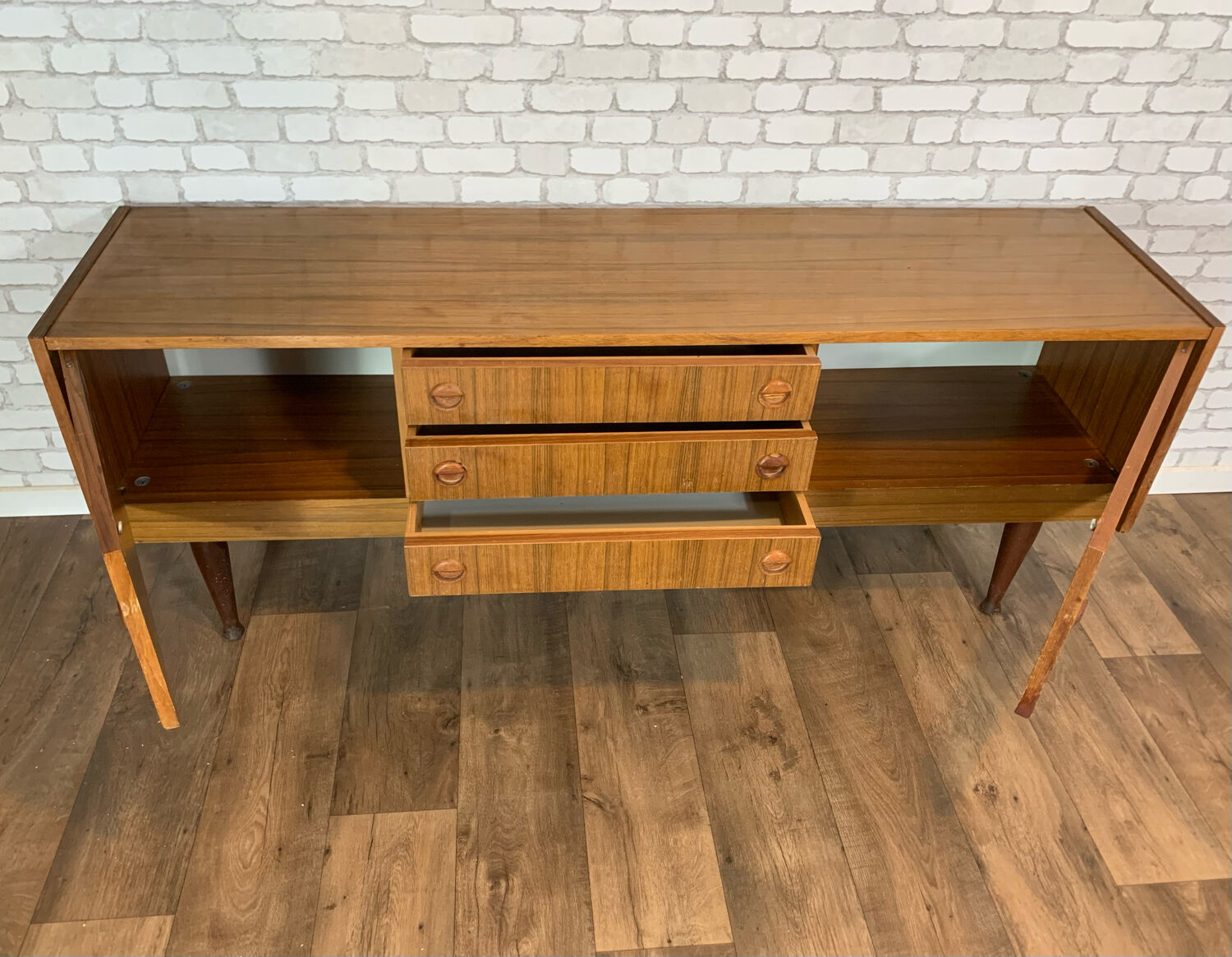 Vintage Scandinavian style enfilade 1960