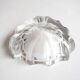 Cut triangle crystal ashtray
