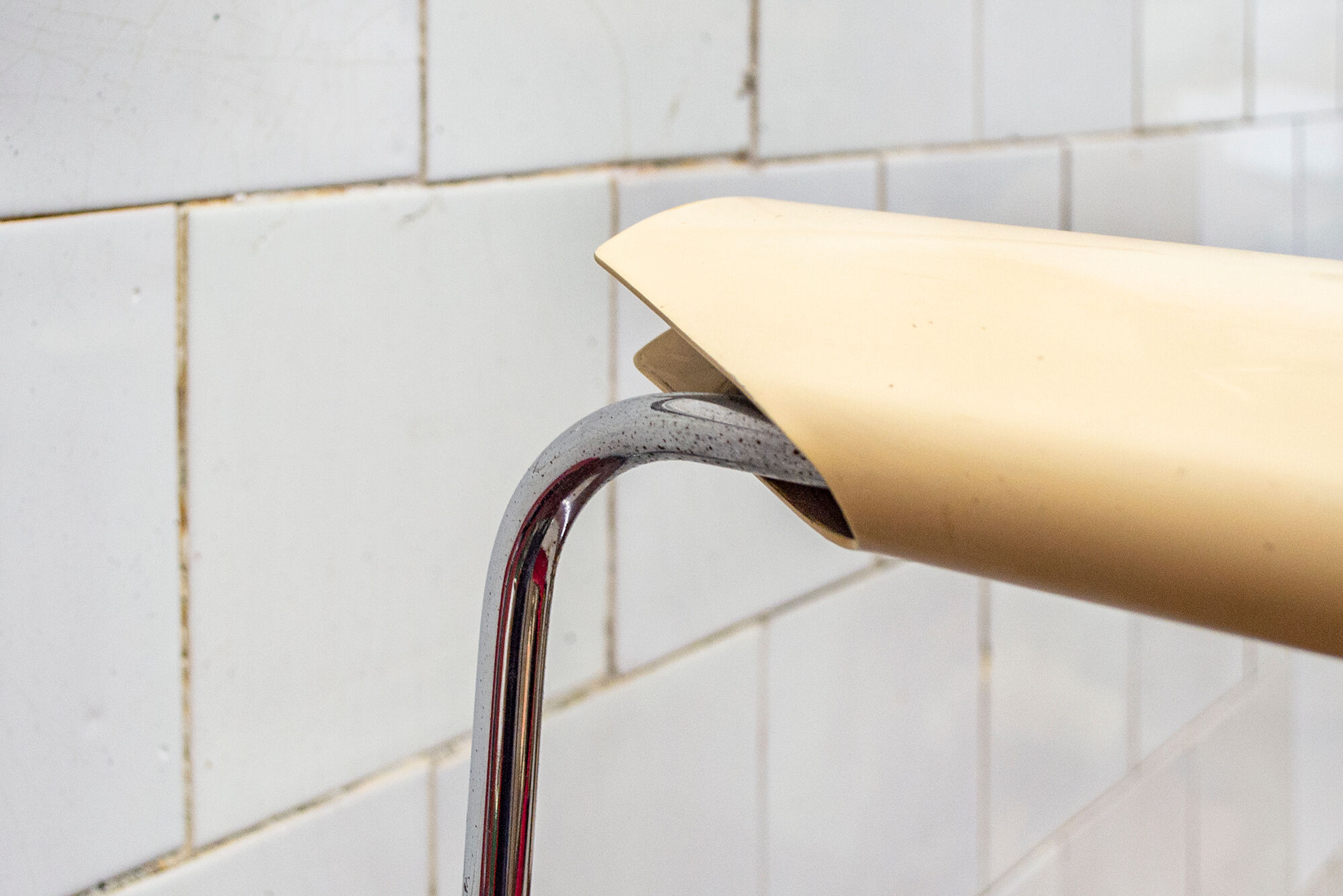 Adjustable tile desk lamp by Bruno Gecchelin for Skipper & Pollux, Italy, 60s