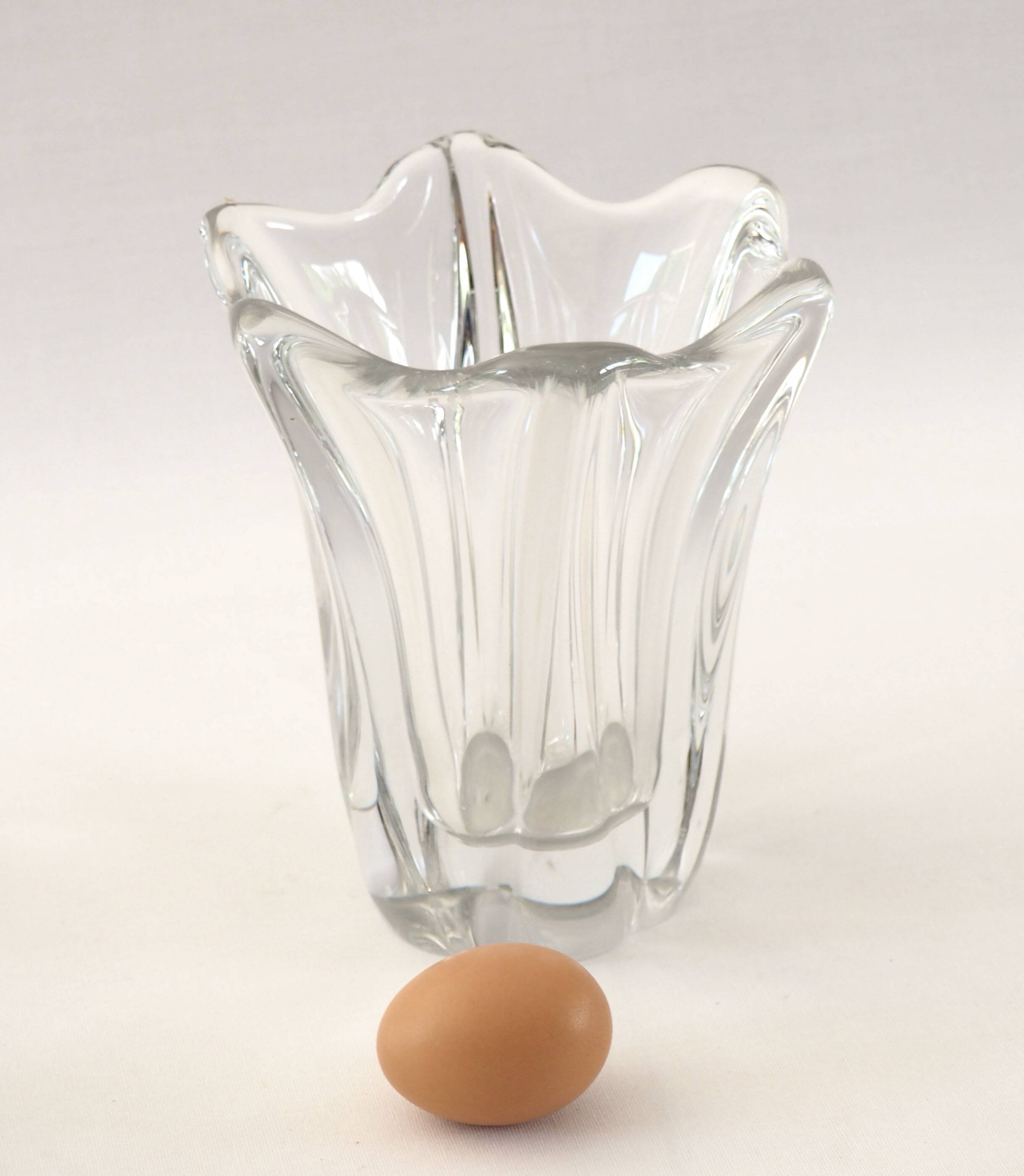 Vase en cristal Daum France