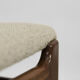 Chaise de salle à manger scandinave moderne en teck du milieu du siècle, années 1960, ensemble de 4