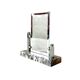 Art Deco photographic frame in marble and glass