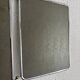 Vintage 1960s Arpin silver triptych barber mirror - 28 x 70 cm