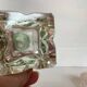 Salt and pepper faceted molded glass