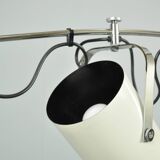 Vintage white Sorrento floorlamp by Copini & Posthuma for Gepo, Netherlands 1970s