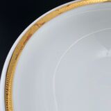 Salad bowl Limoges gold border