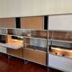 Storage unit, modular bookshelf by Georges Frydman, EFA edition, 1960s.