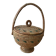 Panier Africain Tissé à la Main – Artisanat Fulani (Peul/Fulbe) du Cameroun