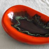 Empty pocket Vallauris eggplant shape signed
