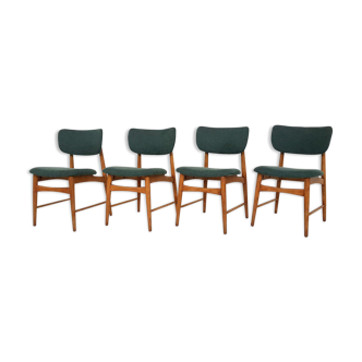 Set of 4 chairs The Netherlands, 60