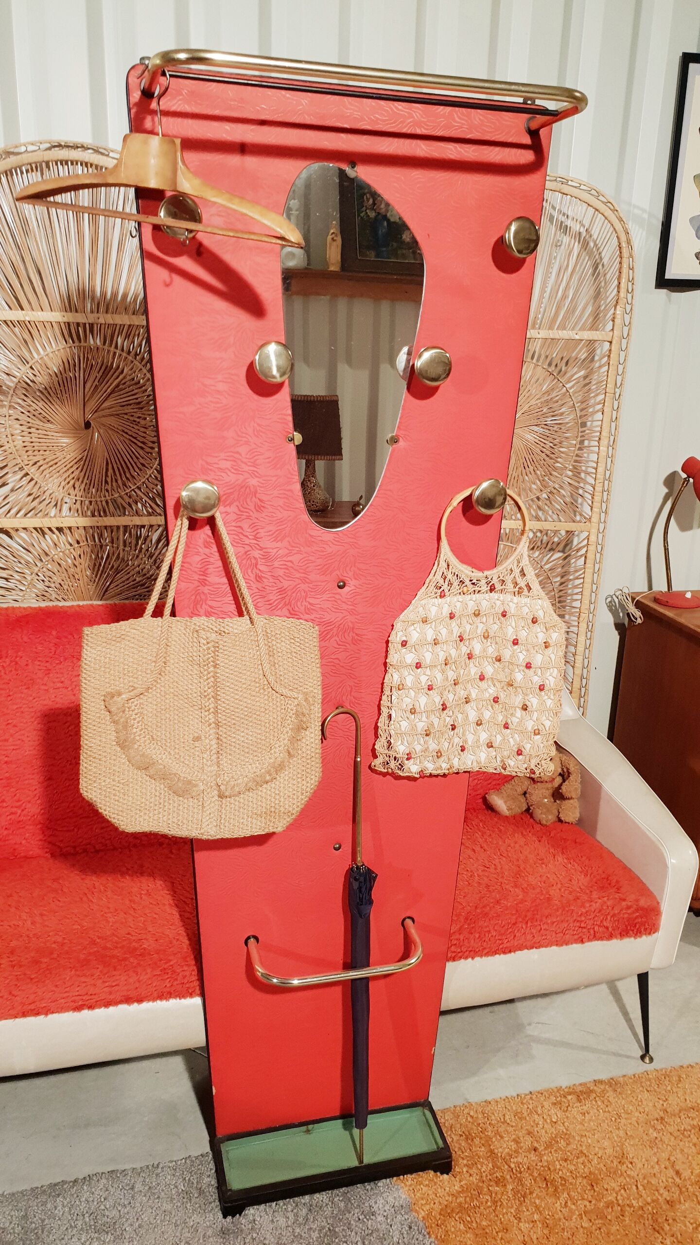 Vintage coat rack