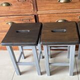 Wooden painter's stools