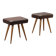 Pair of vintage stools from the 1950s.