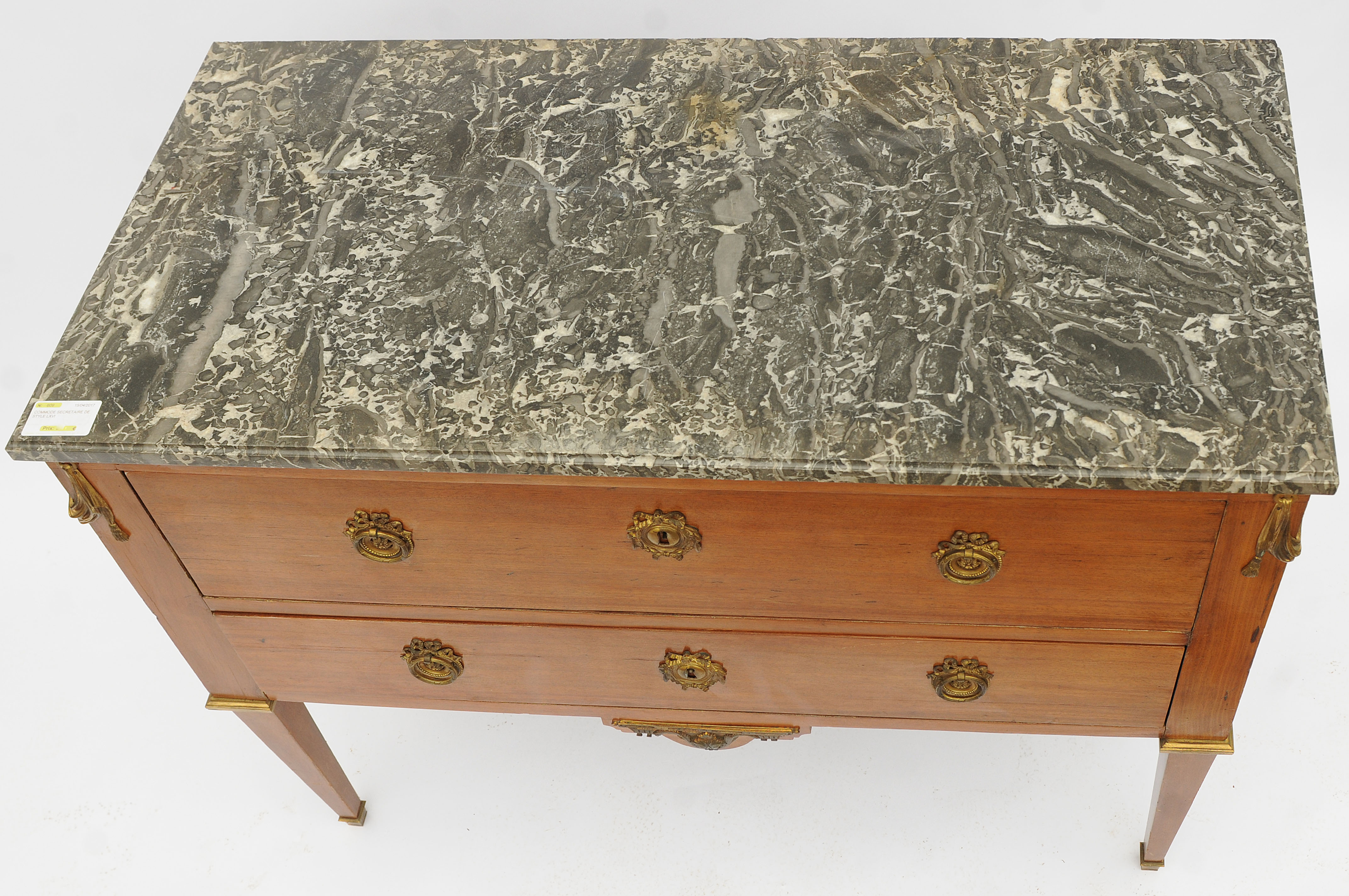 Chest of drawers style secretary Louis XVI