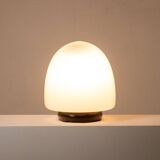 Pair of glass lamps in the shape of an "egg". Italy, 1960s, Leucos.