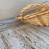 Vintage wicker presentation basket