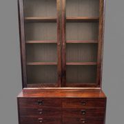 Danish library in rosewood – Scandinavian spirit