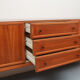 1960s sideboard in walnut, 240cm