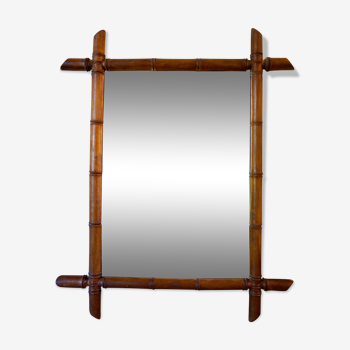 Bamboo mirror 73x60cm