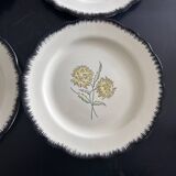 Ainay Salins 4-piece plate set