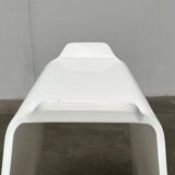 Minimalist Danish rocking stool by Michael C. Poulsen