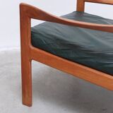 Danish pair of easy chairs by Illum Wikkelsø for Niels Eilersen, 1960s