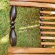 Scandinavian teak fruit basket