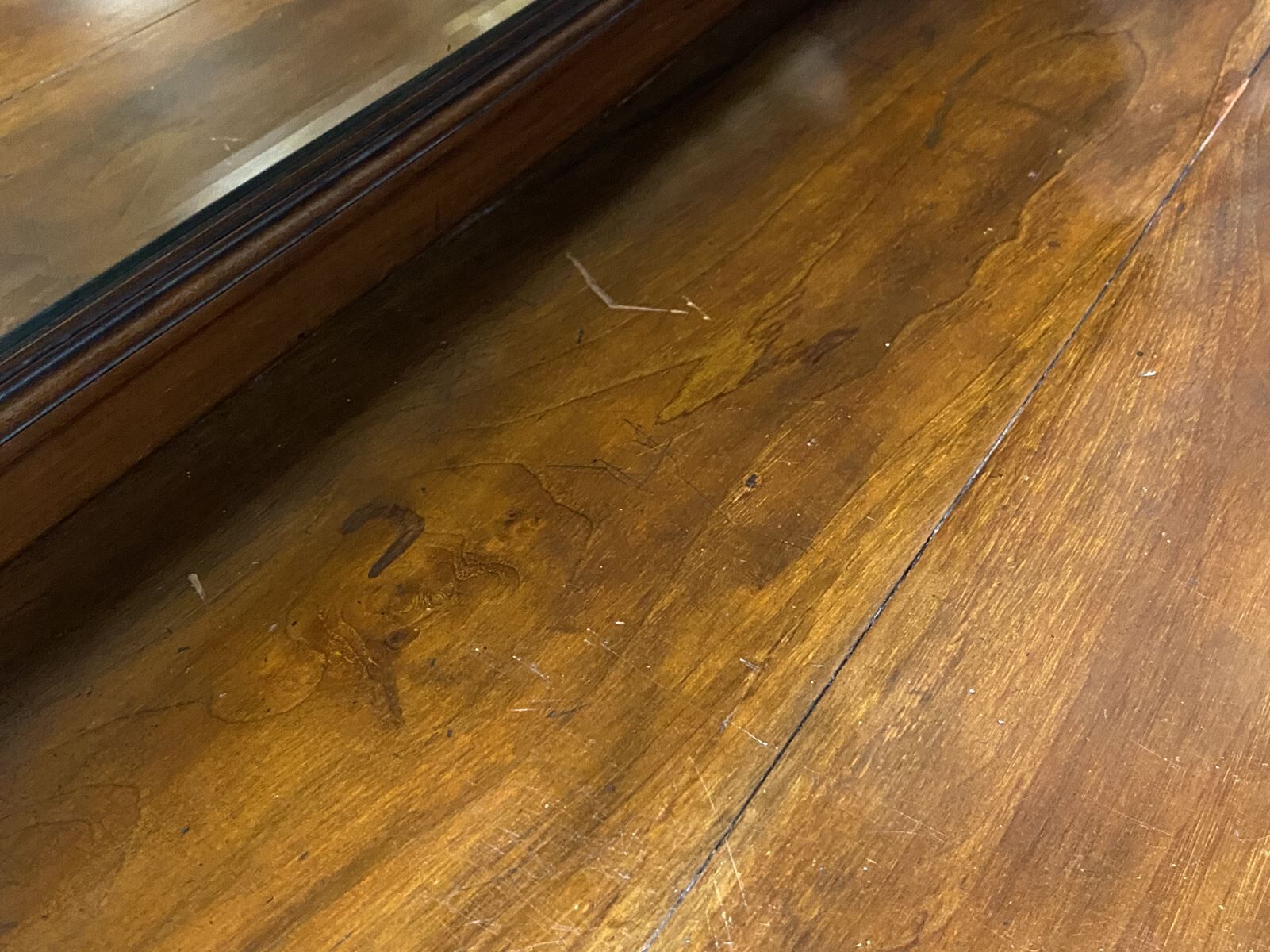 English walnut buffet from the 1930s