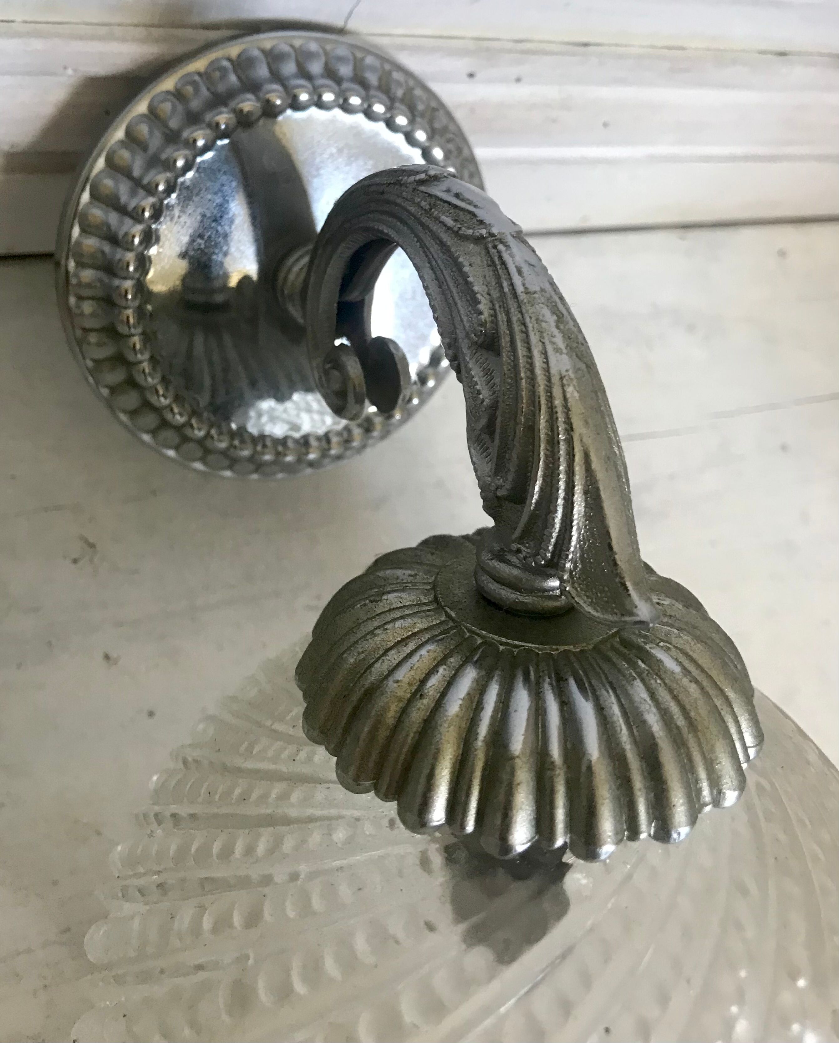 Pair of vintage wall lamps