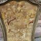Louis XV fireplace fire screen Rocaille walnut 19th century