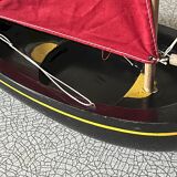 Tirot brand basin sailboat, model 206, vintage toy.