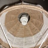 Jute hanging lamp for children's room