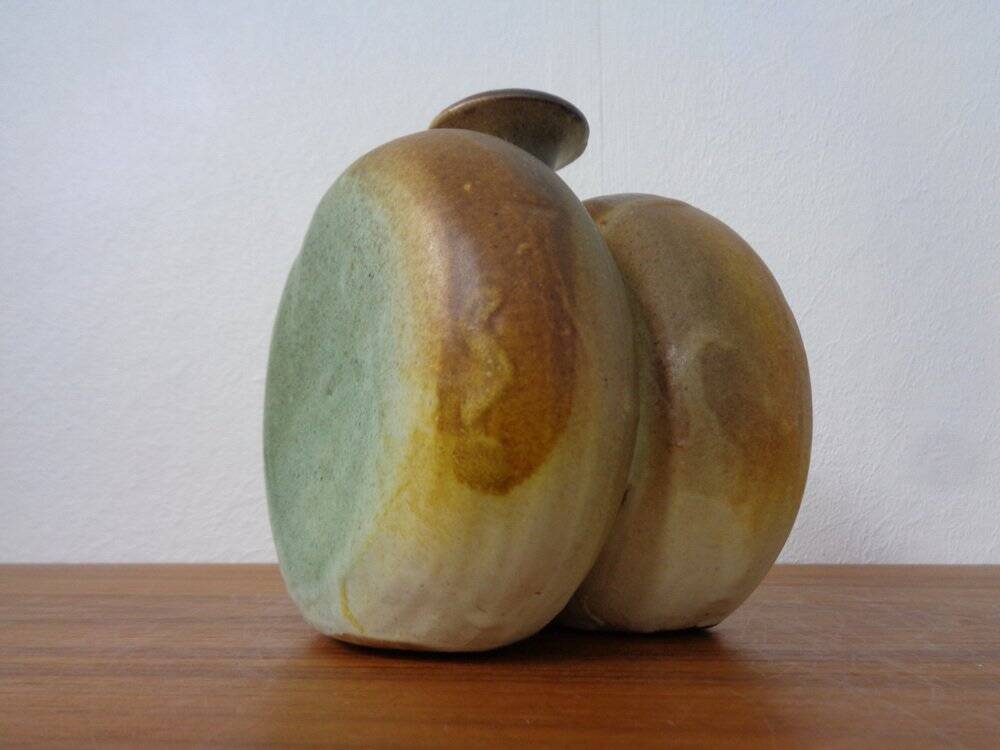 Danish Studio Ceramic Vase, 1960s