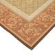 Handmade European Vintage Aubusson Kilim 263 cm x 362 cm