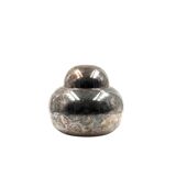 Mid-century Modern silver-plated ice bucket, Teghini Firenze Italy 1970s