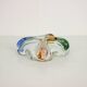 Bohemian Art Glass Ashtray by Josef Hospodka, 1960's