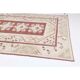 Vintage Turkish Hand-Knotted Wool Cotton Red Area Rug 202x301